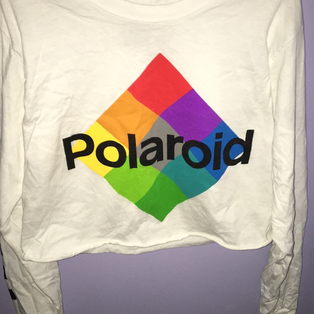 Polaroid long sleeve top
